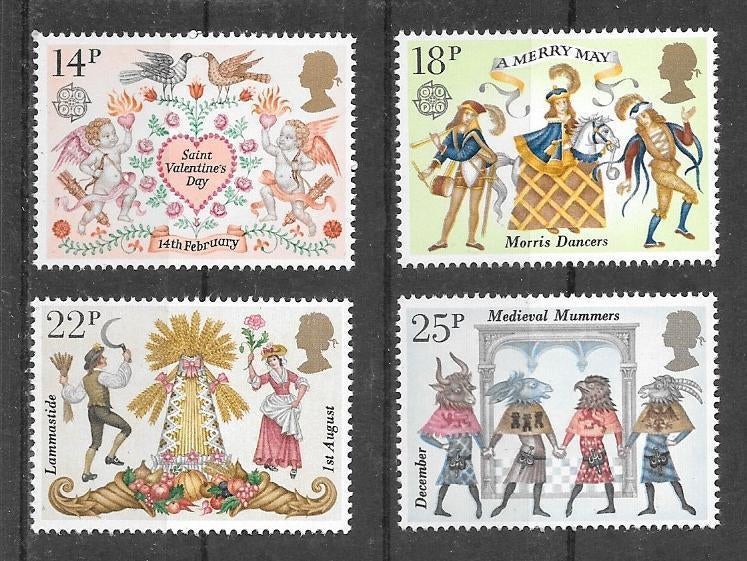 UK 1981 Europa - Folklore - postfris, Verzenden, Postfris