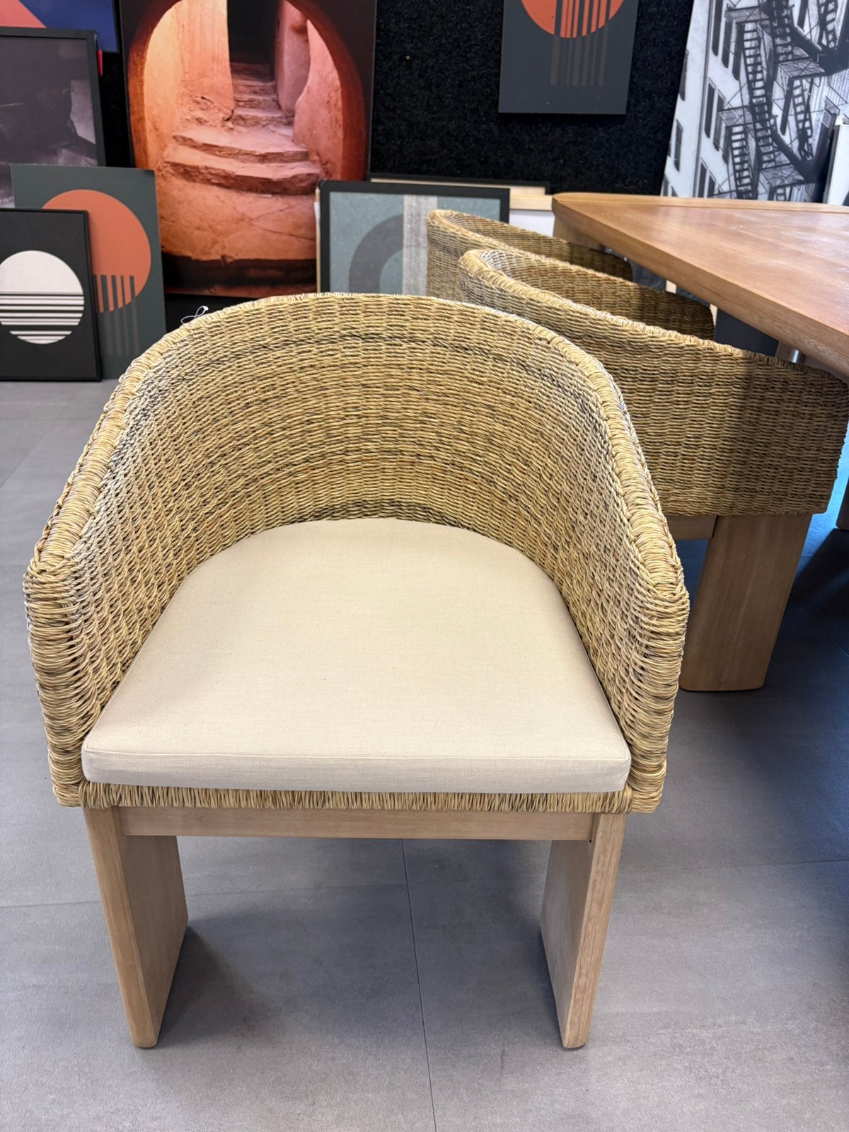 Kave Home outdoorstoel Xoriguer, Ophalen, Zo goed als nieuw