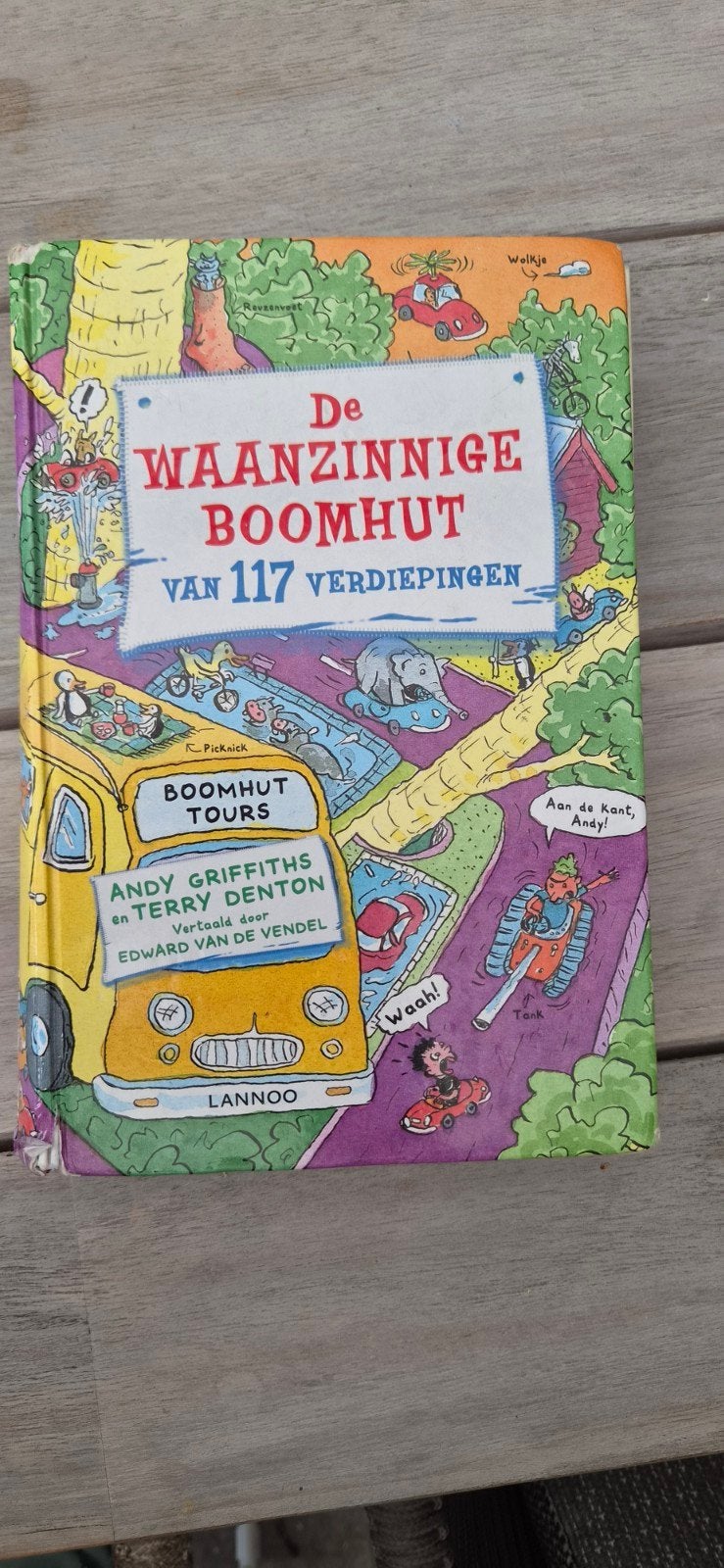 De waanzinnige boomhut van 117 verdiepingen, Terry Denton; Andy Griffiths, Fictie algemeen, Ophalen of Verzenden, Zo goed als nieuw