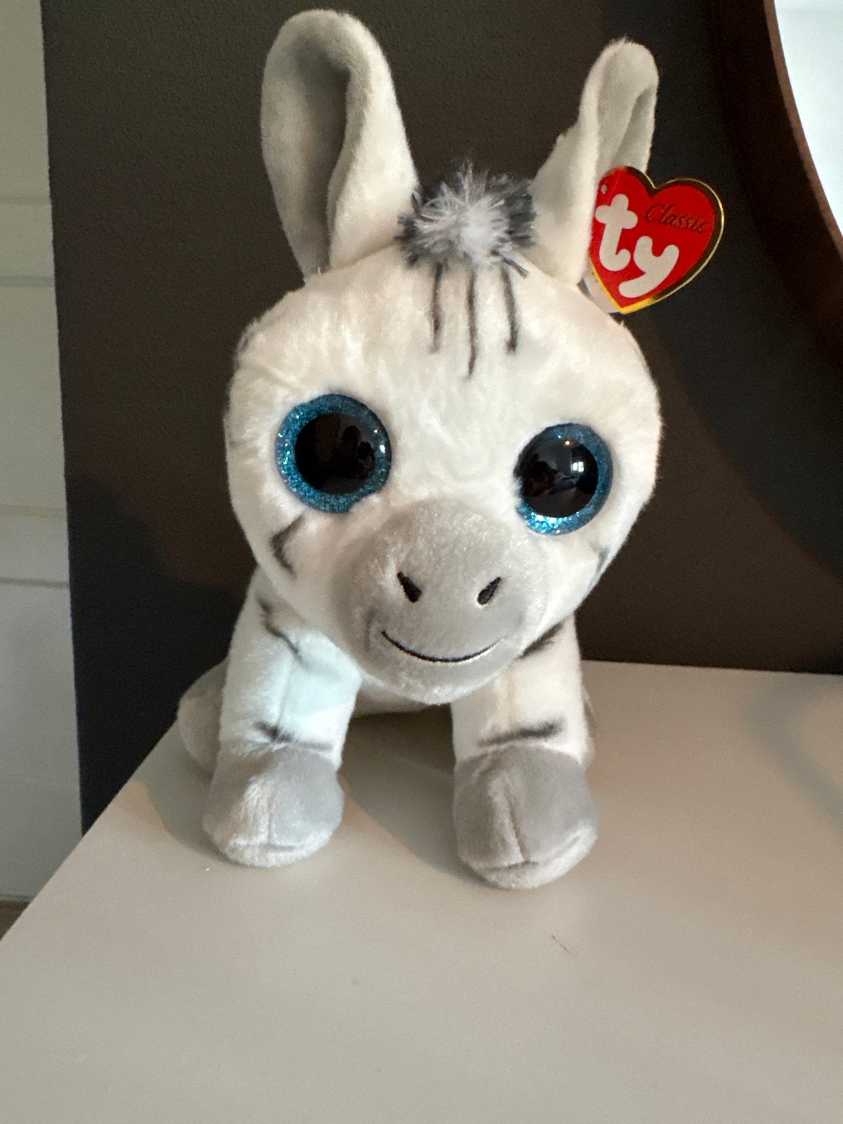 Ty Beanie Boo Zebra knuffel - Nieuw, Overige karakters, Overige typen, Nieuw, Ophalen of Verzenden