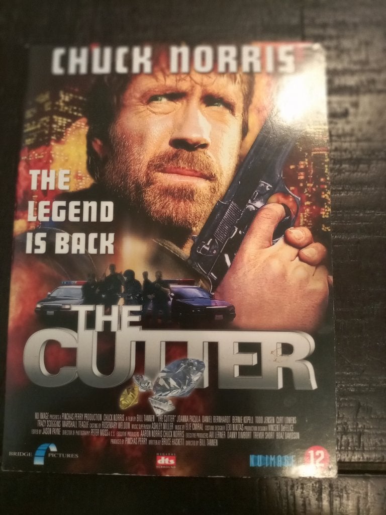 Chuck Norris - The Cutter DVD, Vanaf 12 jaar, Ophalen of Verzenden, Zo goed als nieuw, Actie
