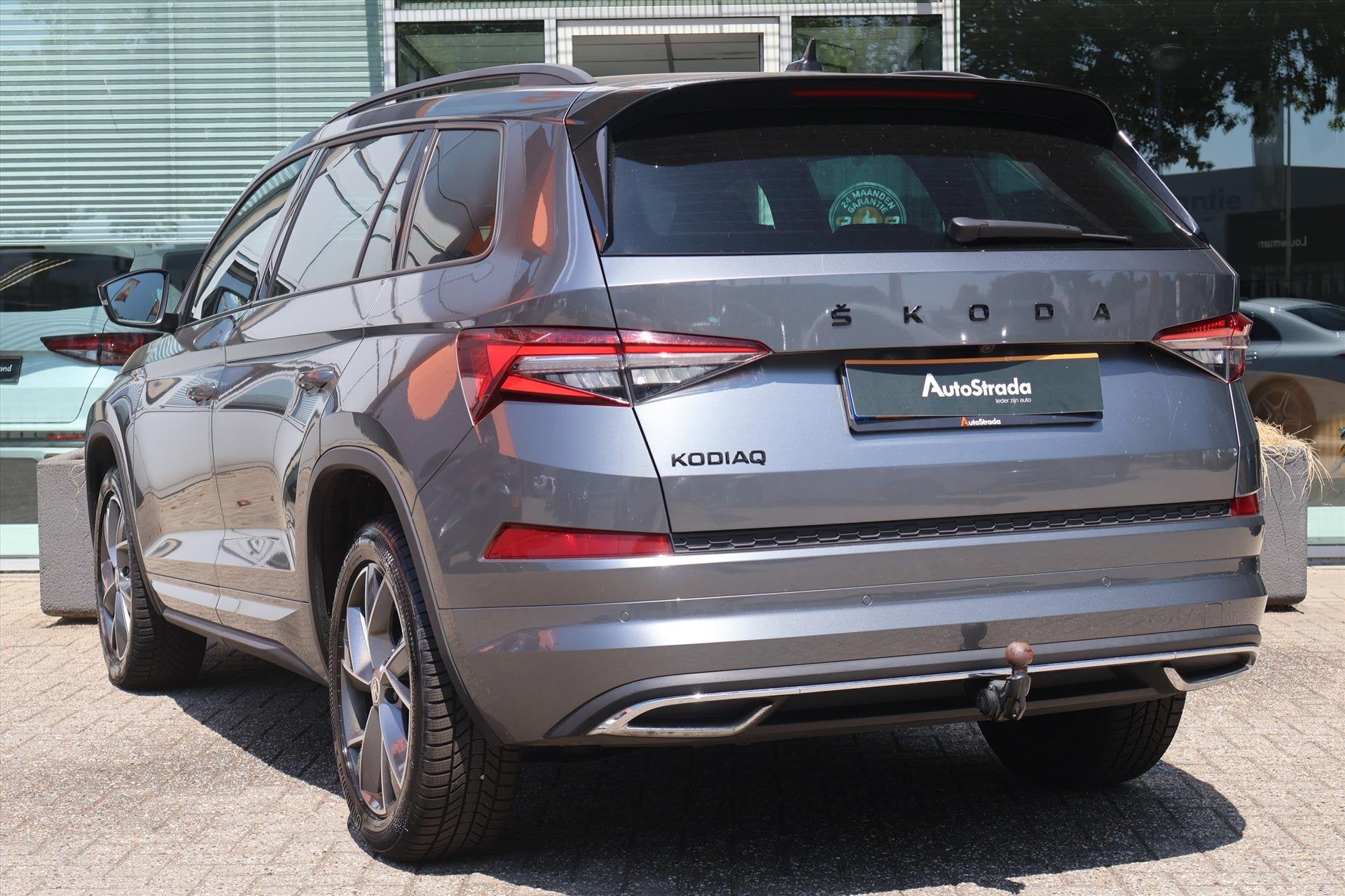 Skoda Kodiaq 1.5 SportLine TSI ACT 150pk | Camera | Trekhaak, 1524 kg, Kodiaq, SUV of Terreinwagen, Zilver of Grijs