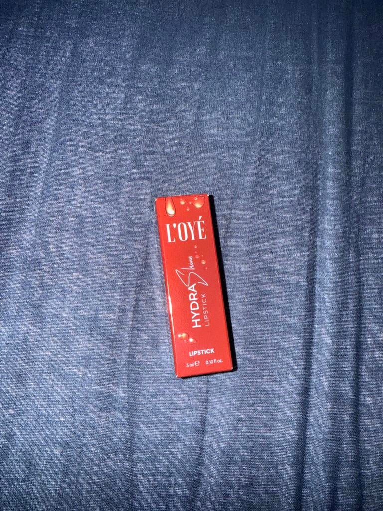 Lippenstift L'oye Hydra Shine Lipstick Maneater 05, Lippen, Nieuw, Ophalen of Verzenden, Make-up