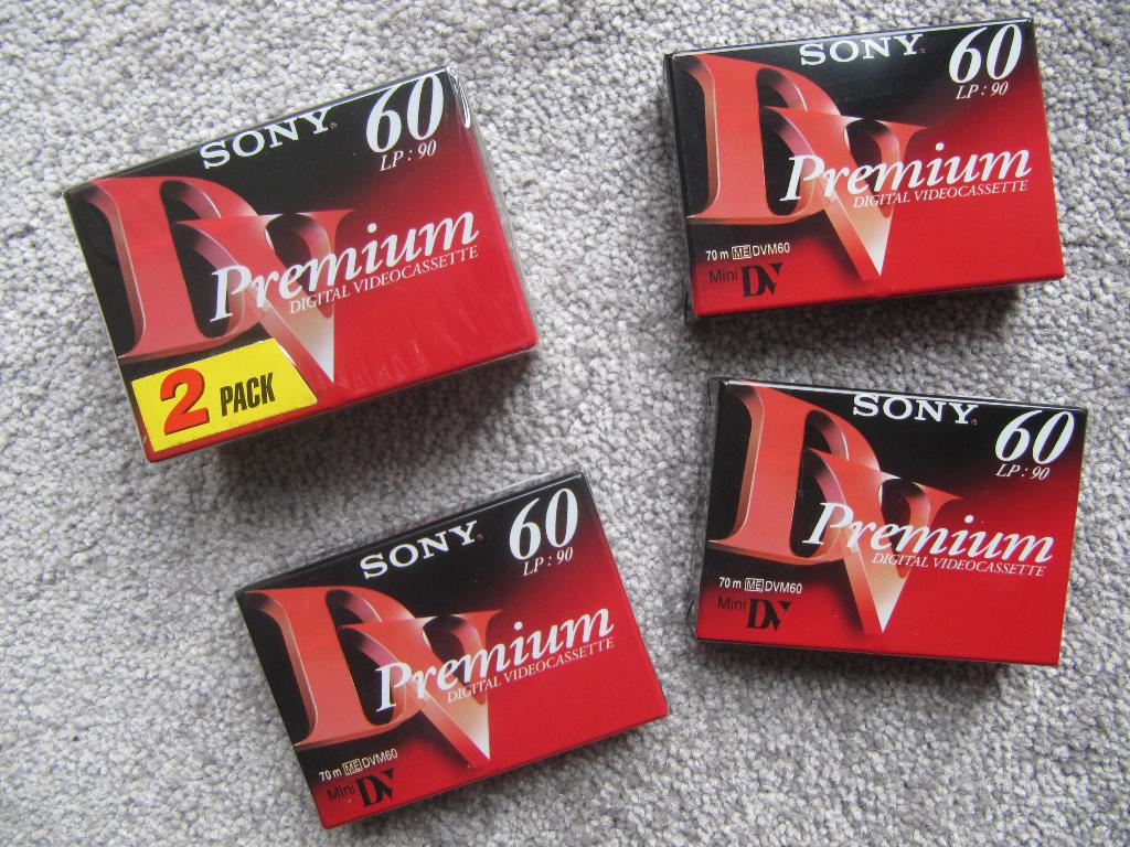 Mini-videobandjes Sony NIEUW, Mini dv, Nieuw, Band, Disc of Geheugen, Sony