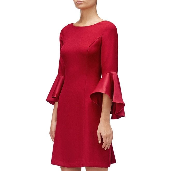 Adrianna Papell crepe satin dress - jurk maat 38 Nieuw, Maat 38/40 (M), Nieuw, Ophalen of Verzenden, Adrianna Papell