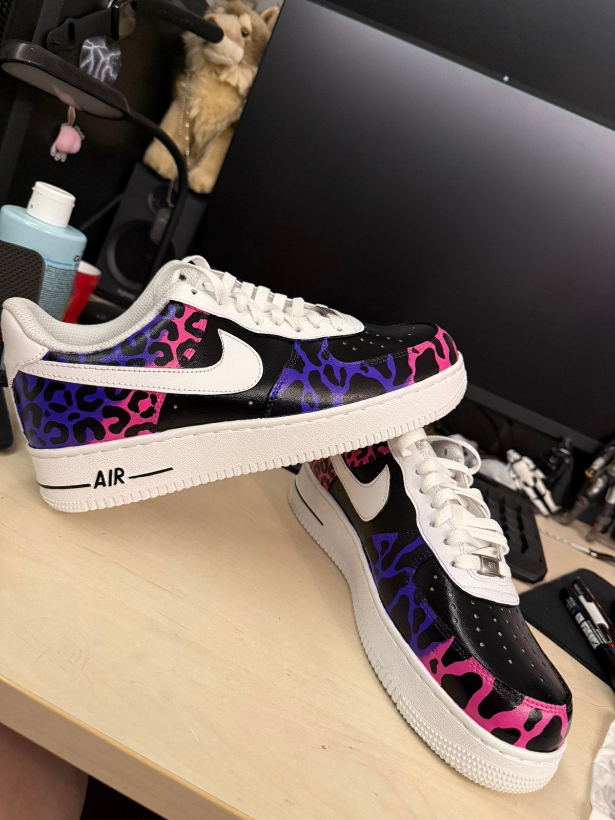 Nike air force, Wit, Ophalen of Verzenden, Sneakers of Gympen, Zo goed als nieuw