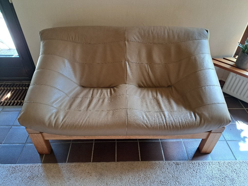 Bankstel, Ophalen, Gebruikt, 150 tot 200 cm, Tweepersoons