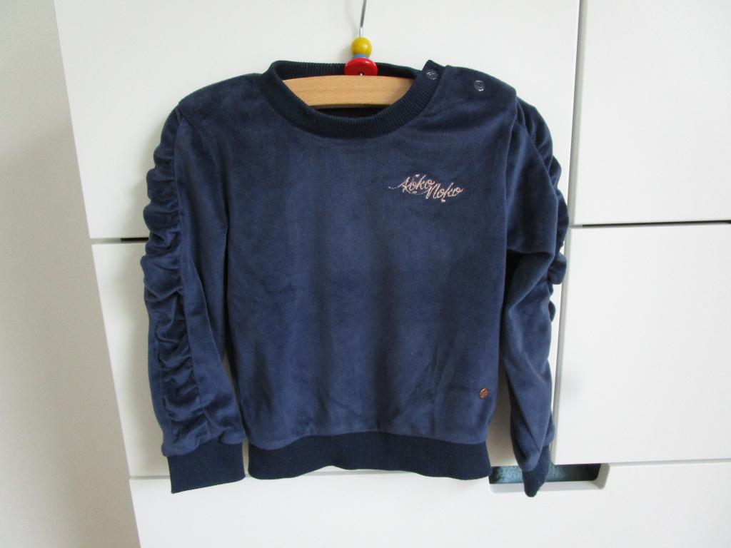 Koko Noko - velours truitje maat 80, Kinderen en Baby's, Babykleding | Maat 80, Ophalen of Verzenden, Zo goed als nieuw, Koko Noko