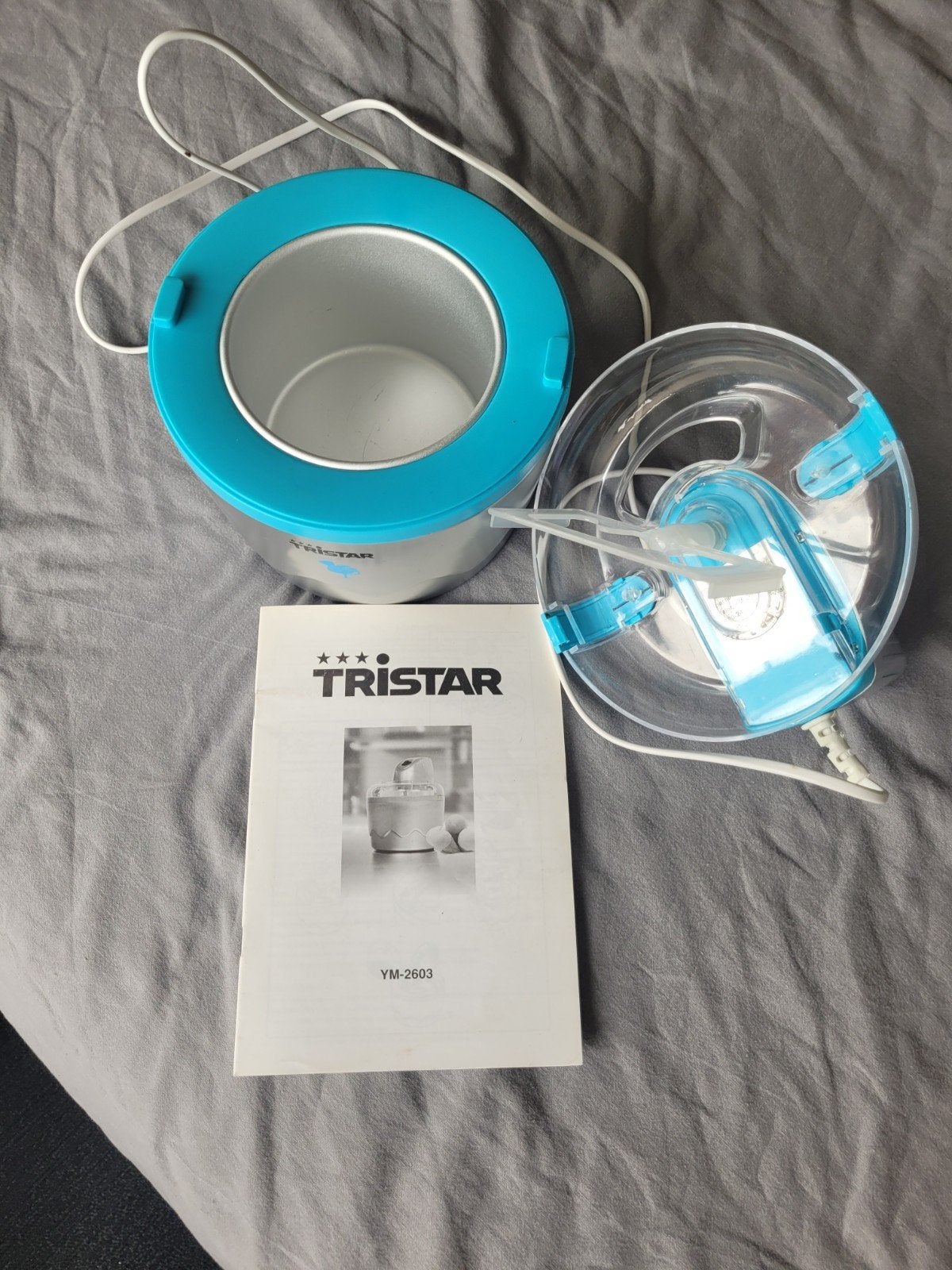 Tristar YM-2603 IJsmachine - Zo goed als nieuw, Ophalen of Verzenden, Zo goed als nieuw, Koelelement
