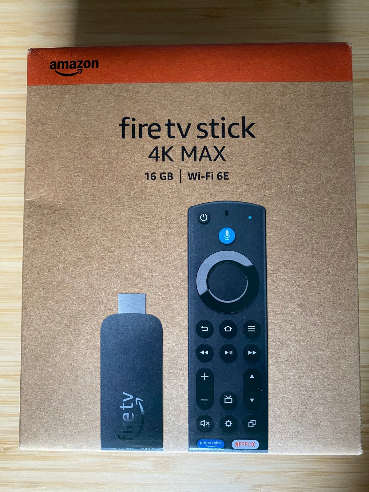 Amazon Fire TV Stick 4K Max 16GB Wi-Fi 6E, Audio, Tv en Foto, Mediaspelers, Ophalen of Verzenden, Nieuw, HDMI, Minder dan 500 GB