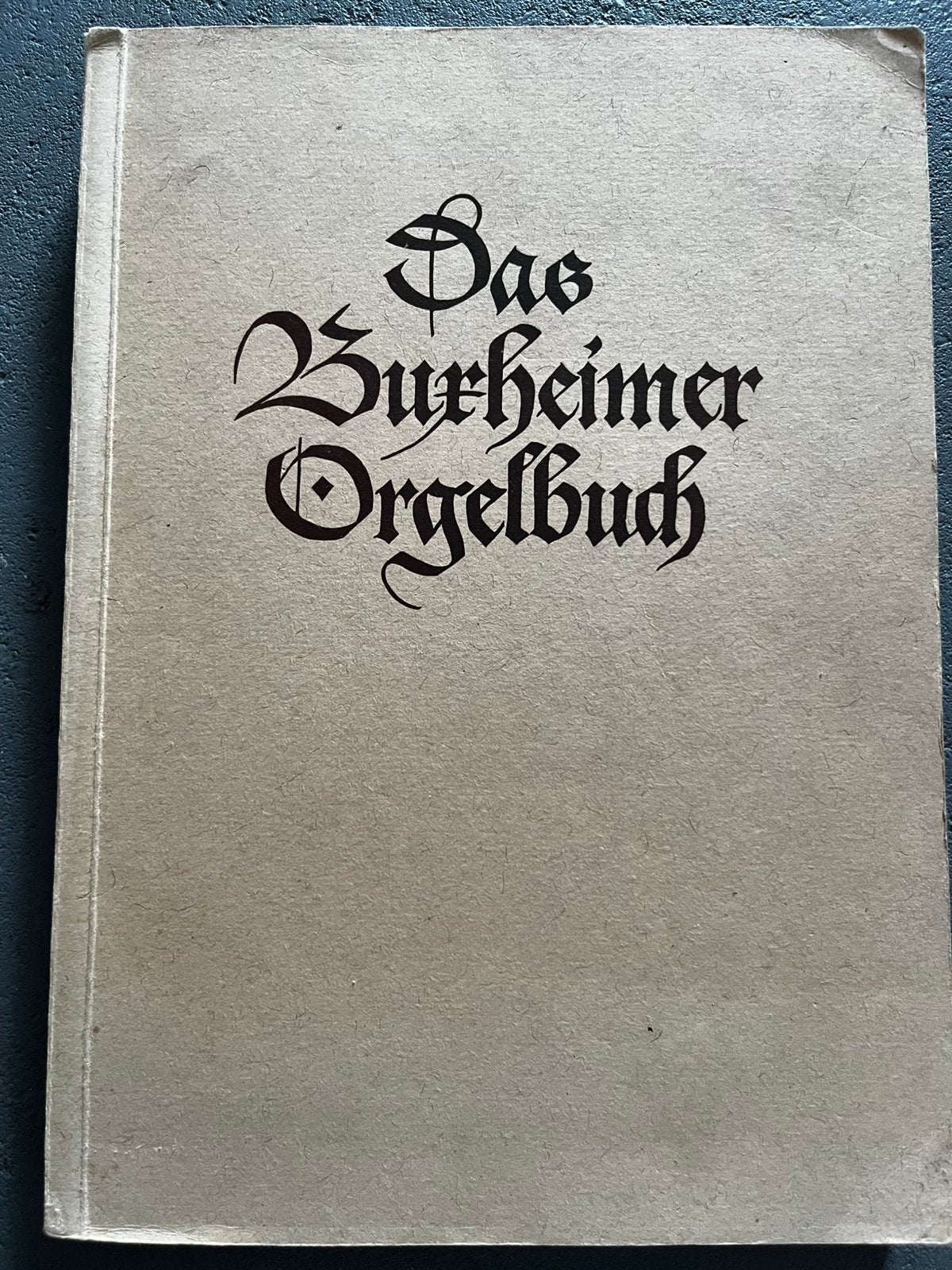 Bladmuziek orgel organ facsimile Buxheimer Orgelboek score, Klassiek, Zo goed als nieuw, Artiest of Componist, Ophalen