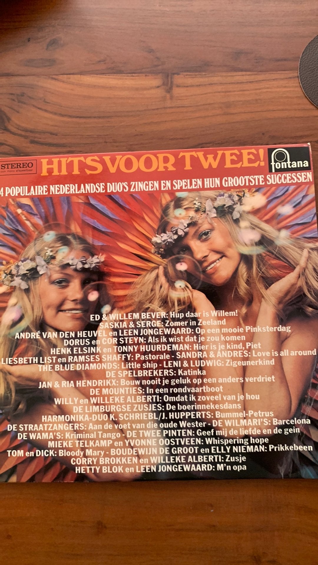 Hits voor Twee, Ophalen of Verzenden, Zo goed als nieuw, Overige formaten, Levenslied of Smartlap