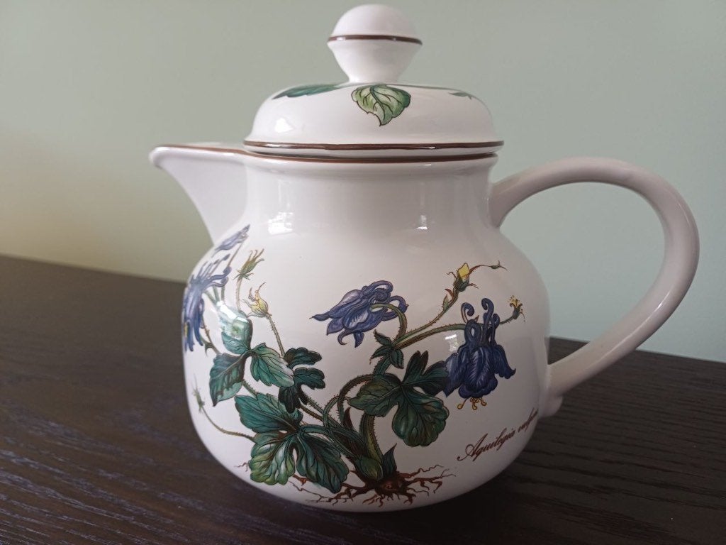 Botanica Villeroy en Boch theepot, Overige typen, Ophalen of Verzenden, Zo goed als nieuw, Overige stijlen