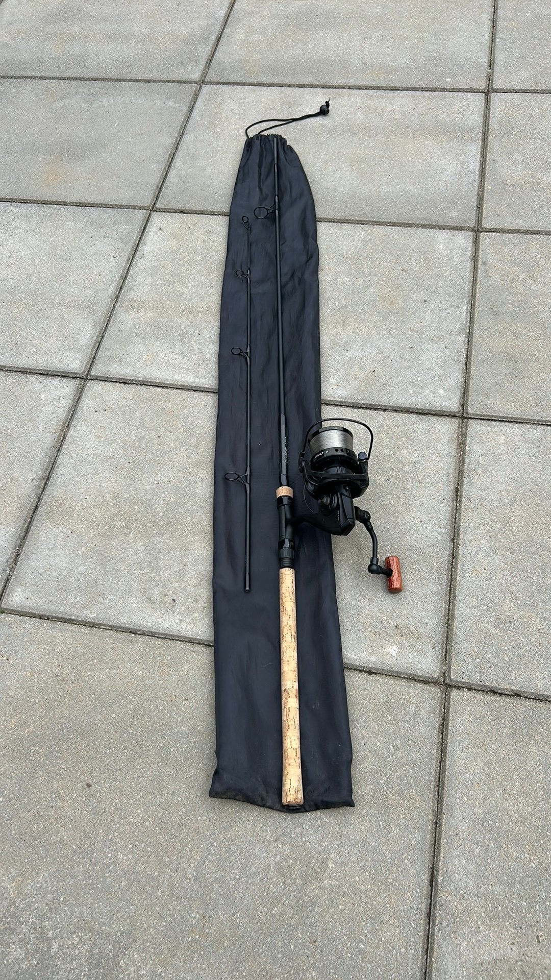Sonik Xtractor+ 6ft 3.00LB met Xtractor molen 5000, Watersport en Boten, Hengelsport | Algemeen, Ophalen, Gebruikt, Werphengel