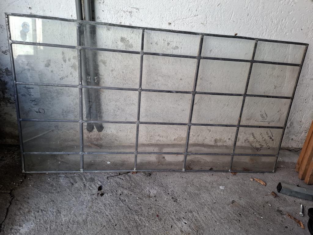 Mooi glas in lood (raam), Ophalen, Gevelraam of Ruit, 80 tot 120 cm, Zo goed als nieuw