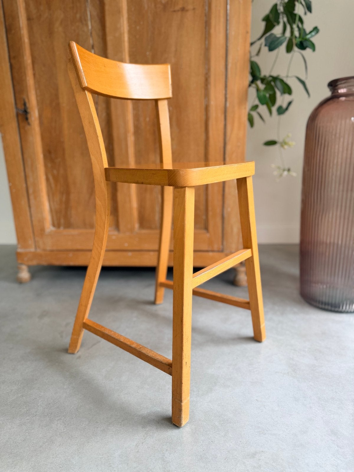 Houten kinderstoel / peuterstoel, Kinderen en Baby's, Kinderstoelen, Ophalen, Gebruikt, Overige typen
