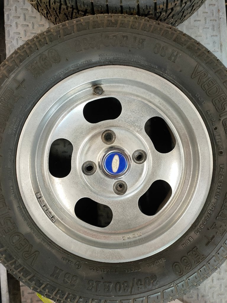 Ford Capri wielen, Ophalen, Gebruikt, 13 inch, Banden en Velgen