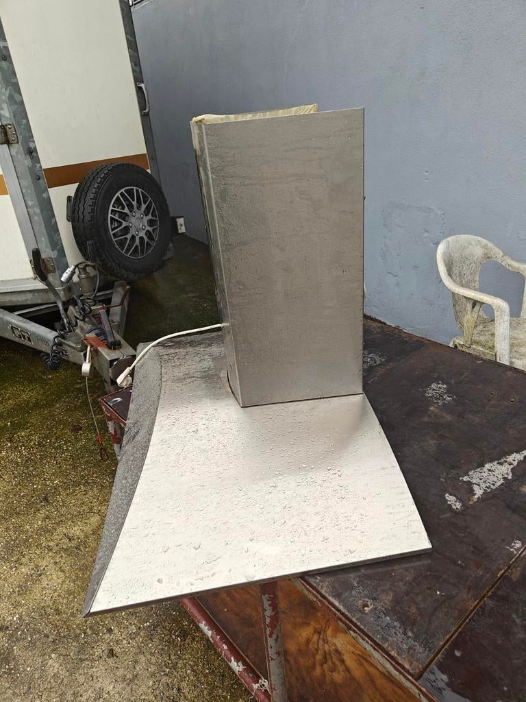 Rvs afzuigkap Itho, Witgoed en Apparatuur, Afzuigkappen, Ophalen of Verzenden, Wandschouwkap