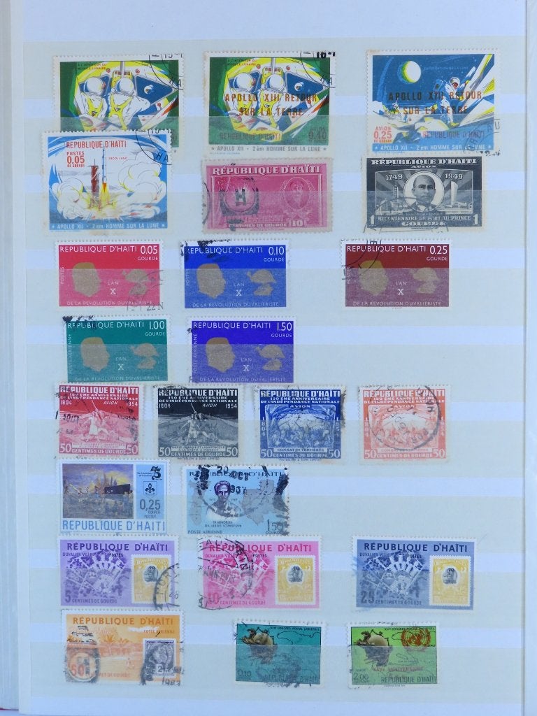 HAITI vanaf KLASSIEK, KLASSIEK van div.landen - (B313) - 2/3, Ophalen of Verzenden, Buitenland