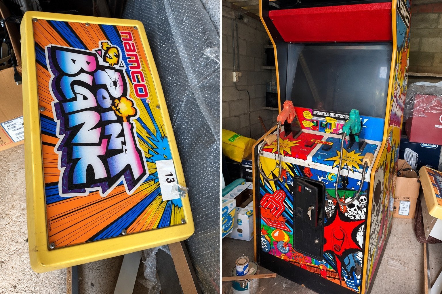 Namco Point Blank Arcade Machine - Klassieke Schietkast, Ophalen, Overige merken, Gebruikt