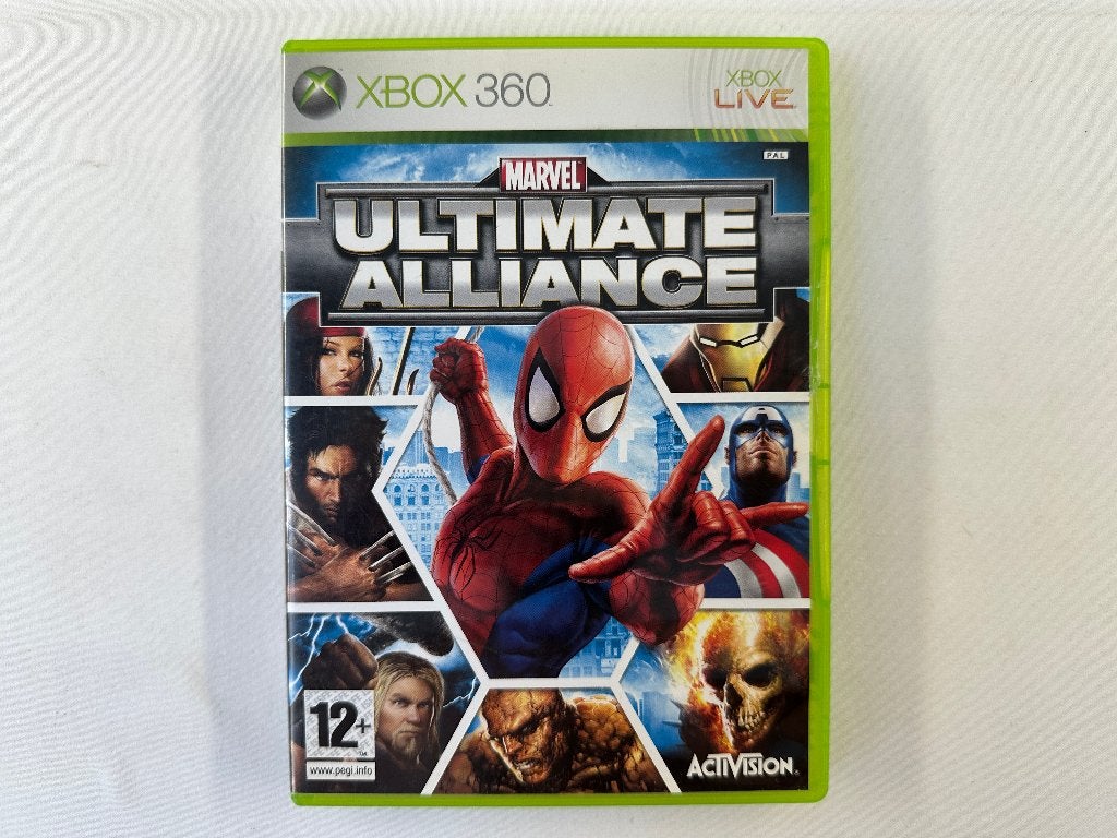 Marvel Ultimate Alliance Xbox 360, Avontuur en Actie, Gebruikt, Gekoppelde computers, Onbekend