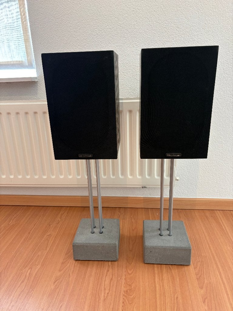 Set Wharfdale 504 Luidsprekers, Ophalen, Stereo speakers, Gebruikt, Wharfedale