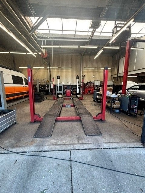 Hefbrug uitlijning 4 koloms, Auto diversen, Autogereedschap, Ophalen, Gebruikt