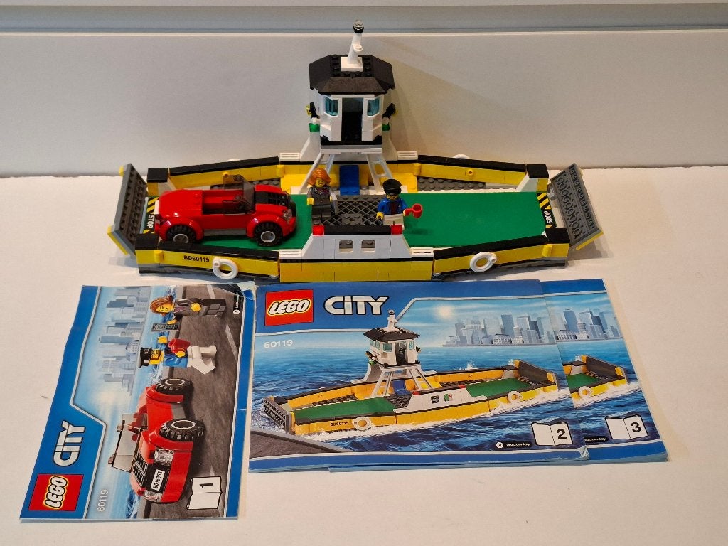 Lego City Ferry Veerpont Veerboot - 60119, Compleet, City, Lego, Ophalen of Verzenden
