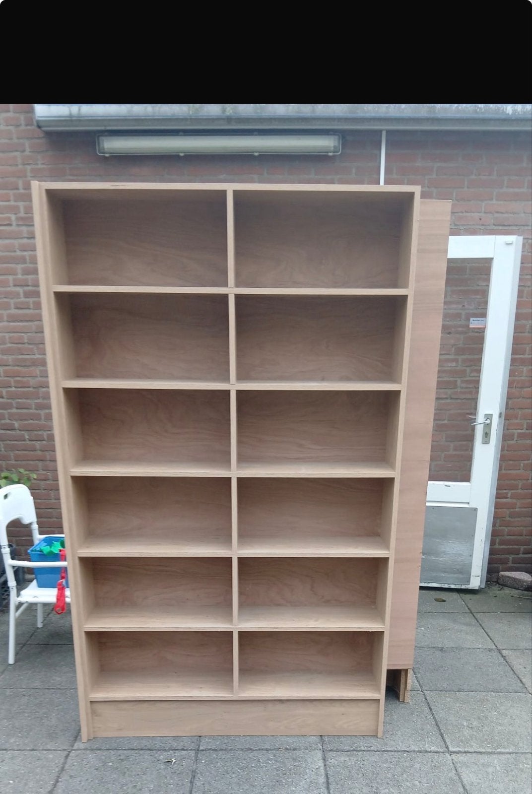 2x Boekenkast 125x200 cm - Ruime Opbergruimte, Huis en Inrichting, Ophalen, Met plank(en), Gebruikt, 100 tot 150 cm