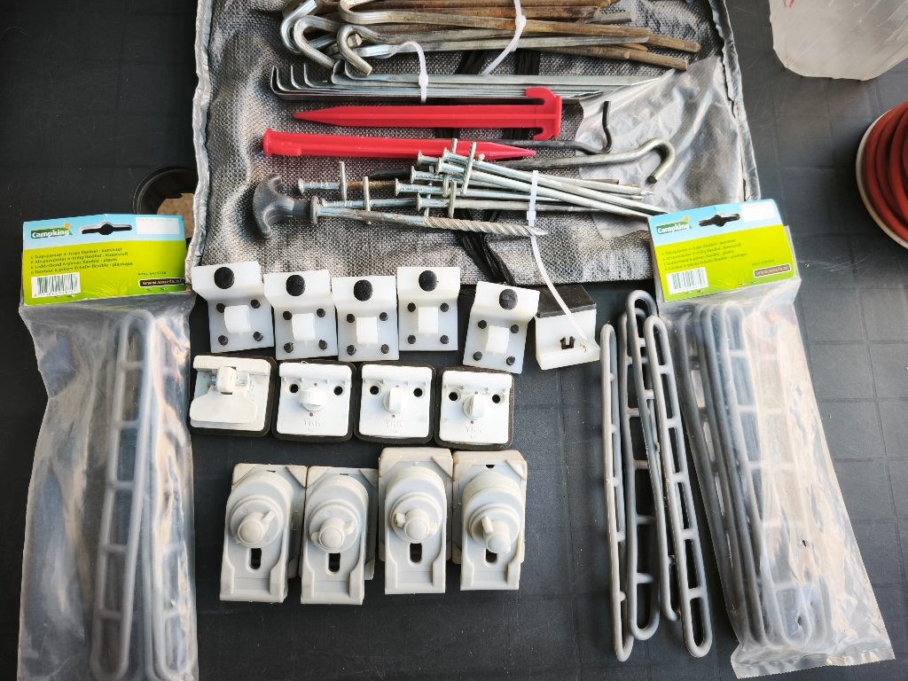 Adapters voortent, Ophalen