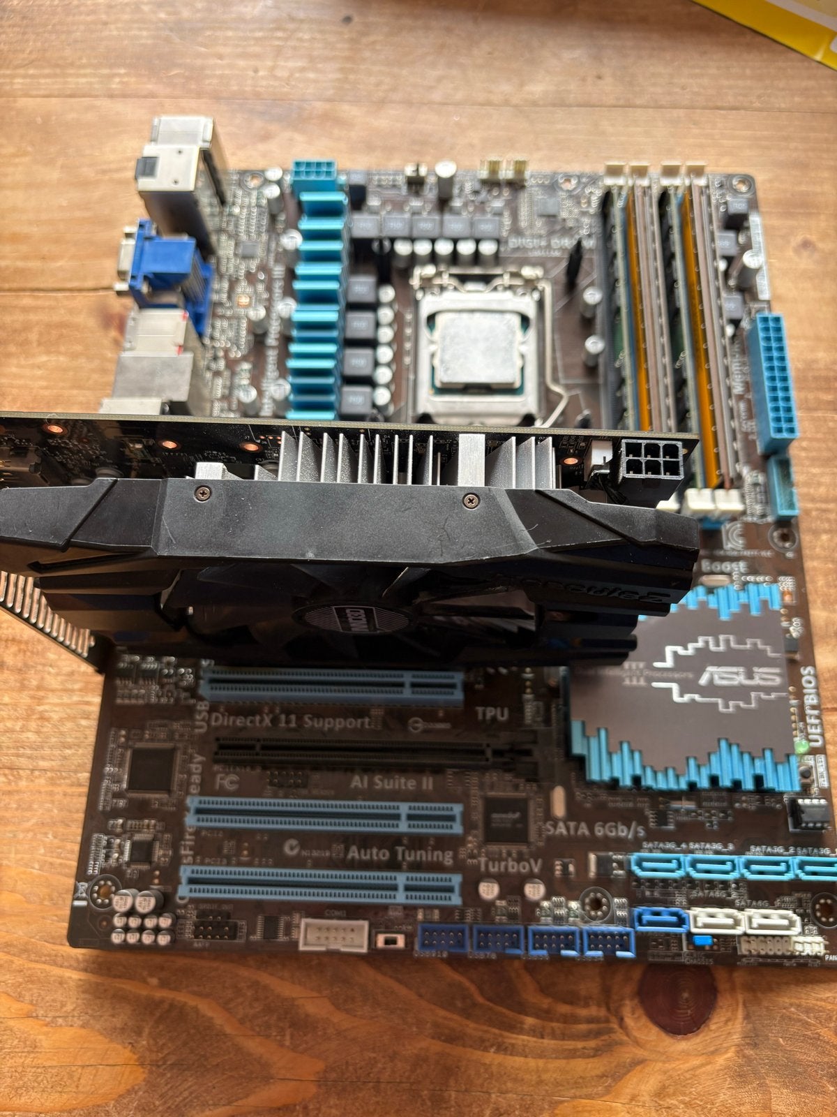 ASUS PBZ77-V LE Moederbord met Intel i7-3770K CPU, Computers en Software, Ophalen of Verzenden, Gebruikt, Intel, DDR3