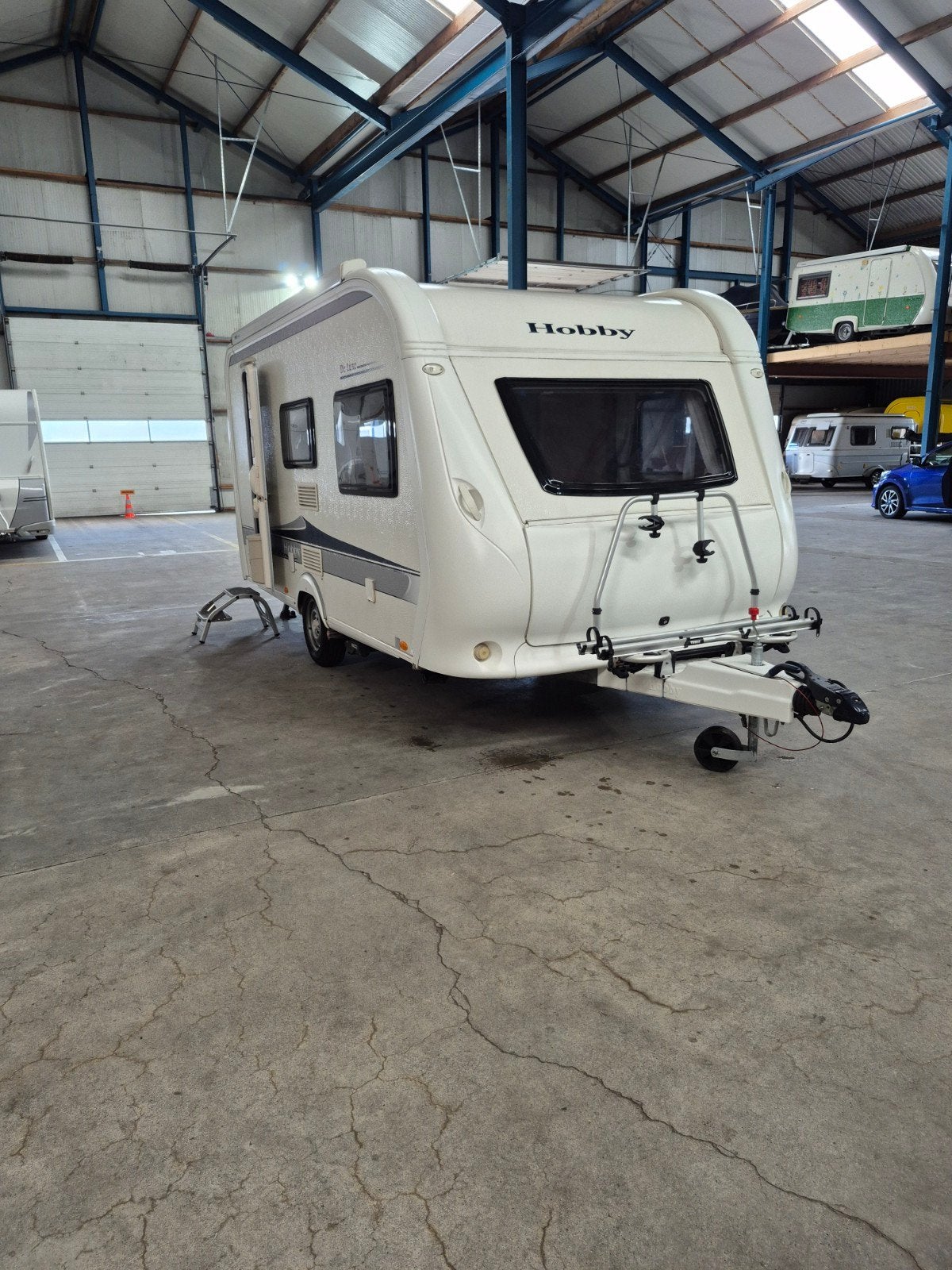Hobby 440 SF 2012 MOVER LUIFEL DWARSBED BOVAG-GEKEURD 2024, Luifel, Hobby, Treinzit, Dwarsbed