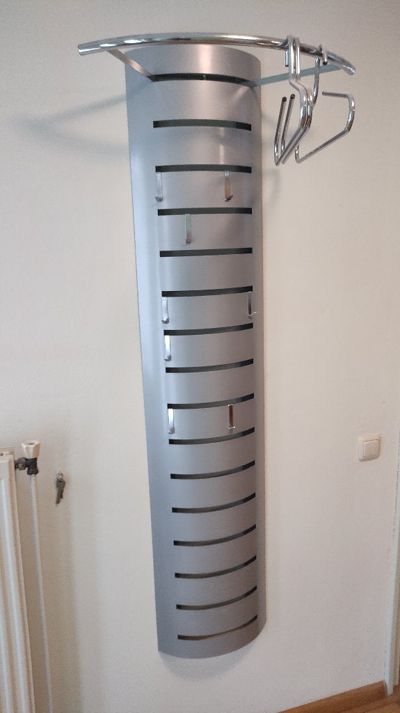 Wand kapstok Tec-Art, Gebruikt, Metaal, 150 tot 200 cm, Ophalen