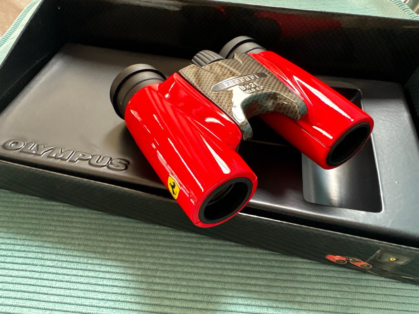 Olympus Ferrari Speed View 8x21 Verrekijker, Ophalen, Dakkant (recht), Nieuw, 8 tot 12x