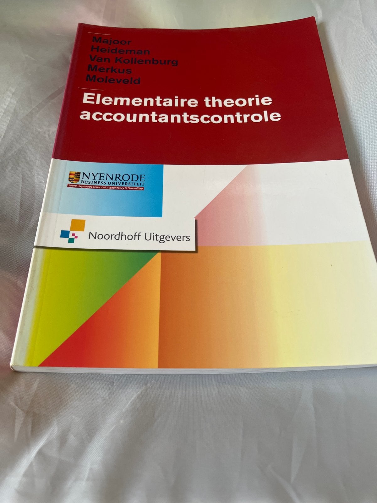 Elementaire theorie accountantscontrole - Nyenrode, Ophalen of Verzenden, Gamma, Zo goed als nieuw, HBO