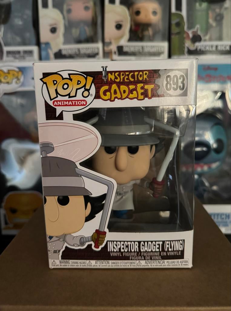 Funko Pop! Inspector Gadget (Flying) #893, Ophalen of Verzenden, Nieuw