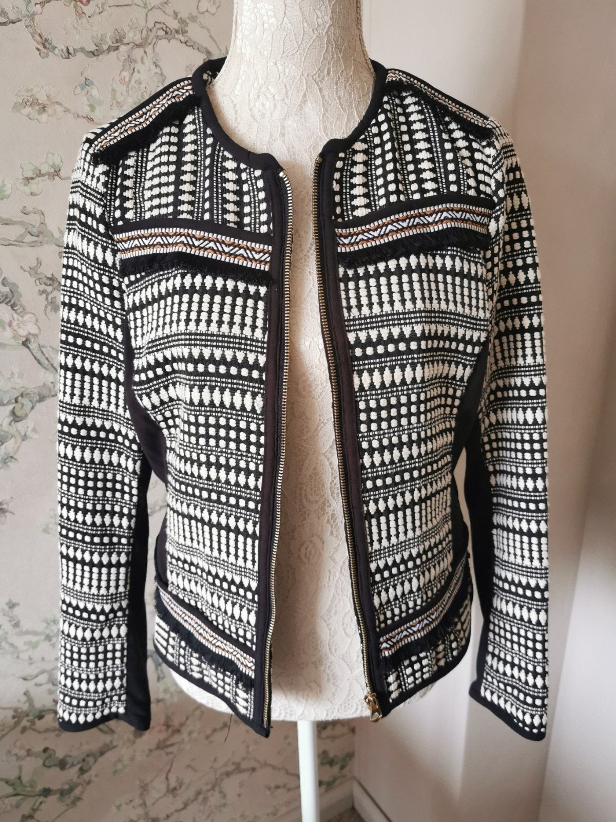 Jasje H&M maat 42, Ophalen of Verzenden, Zo goed als nieuw, Maat 42/44 (L)