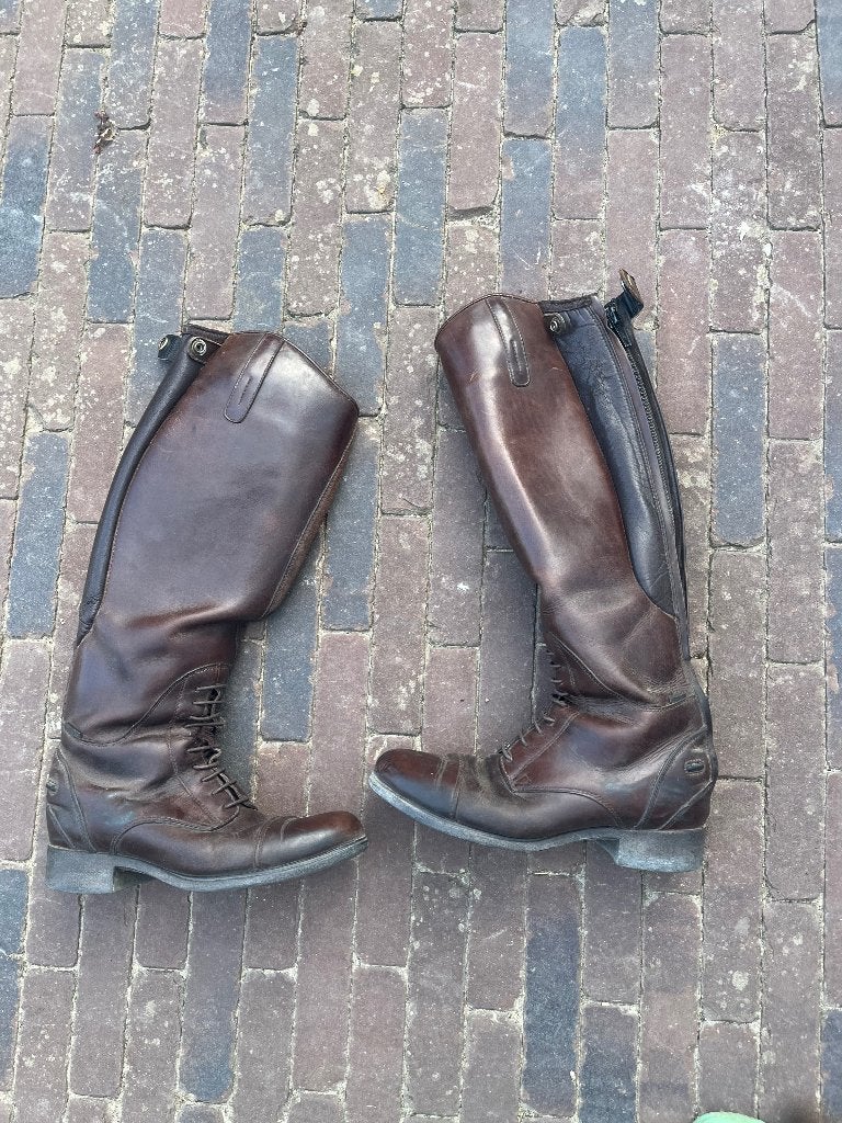 Ariat rijlaarzen bruin 40, Ophalen of Verzenden, Gebruikt, Dressuur, Schoeisel
