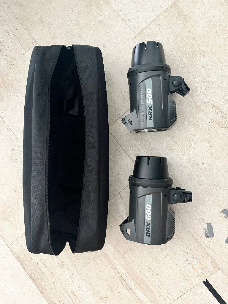Elinchrom BRX500/500 Softbox To Go Set - Complete fotostudio, Ophalen, Gebruikt, Complete fotostudio