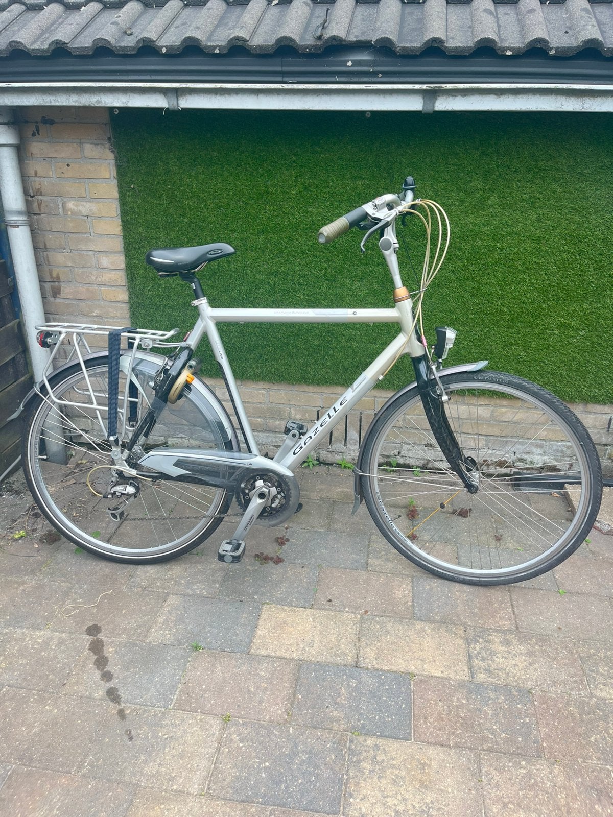 Gazelle light hybrid superieur herenfiets, Ophalen of Verzenden, Zo goed als nieuw, 57 tot 61 cm, Meer dan 20 versnellingen