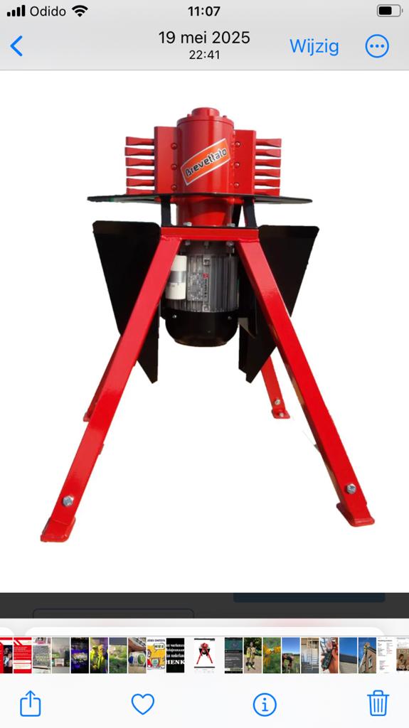 Te huur stenenbikmachine  bikhamer stenen bikken, Ophalen, Zo goed als nieuw, Bakstenen