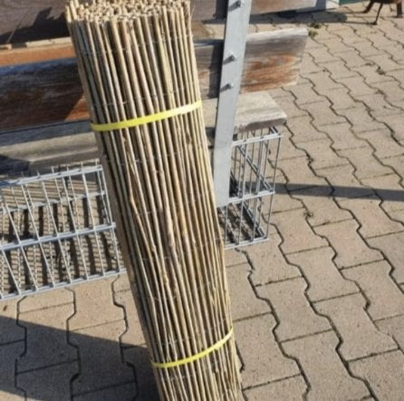 Rietmatten 90 x 300 cm – 2e keus – €5,- per stuk, Ophalen, Overige materialen, Minder dan 3 meter, Zo goed als nieuw