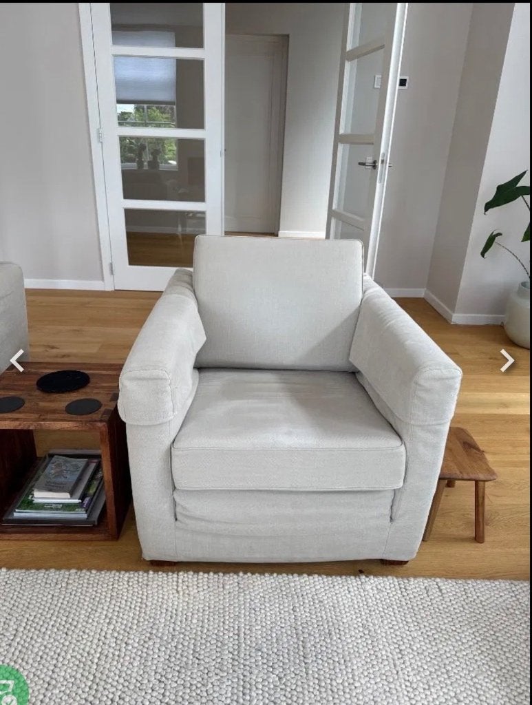 Linteloo Easy Living fauteuils, Huis en Inrichting, Fauteuils, Ophalen, Gebruikt, 75 tot 100 cm, 50 tot 75 cm