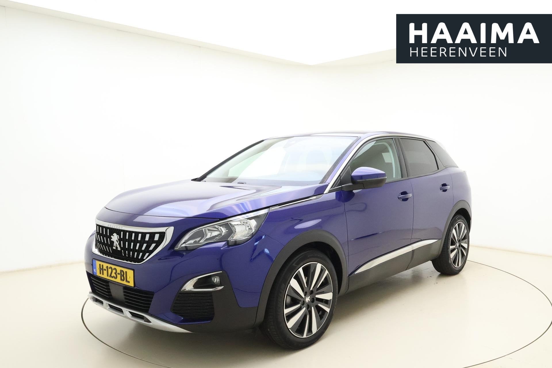 Peugeot 3008 1.2 Turbo Allure 130 Pk | Trekhaak | Keyless St, Gebruikt, 1199 cc, Leder en Stof, Origineel Nederlands