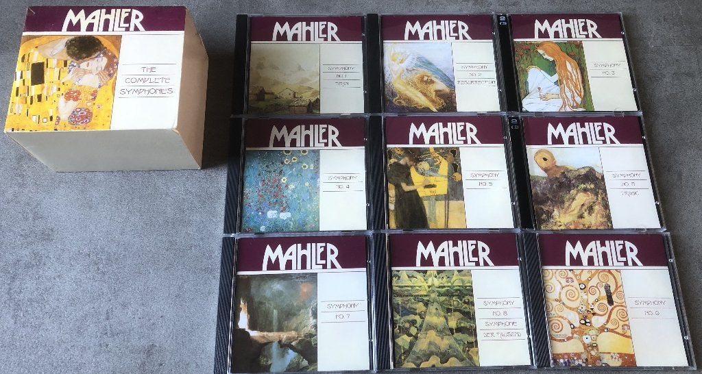 MAHLER - THE COMPLETE SYMPHONIES - BOXSET 9 CD'S, Ophalen of Verzenden, Zo goed als nieuw, Boxset, Mahler
