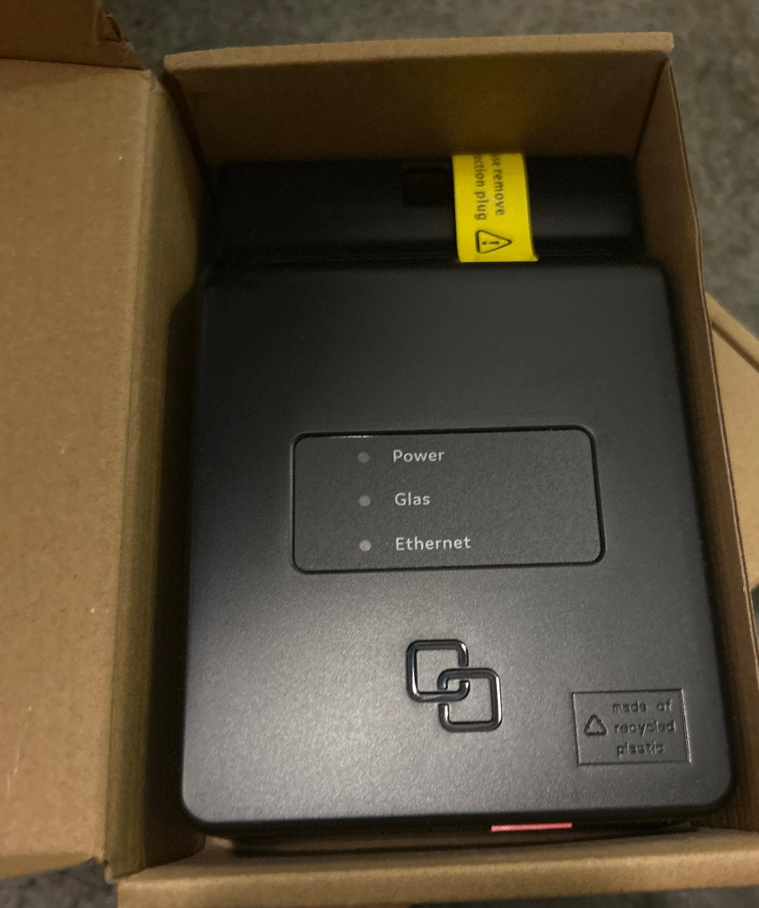 KPN Genexis Glasvezel Modem/Router GMC-TK01-P2110, Ophalen of Verzenden, Nieuw, Router met modem