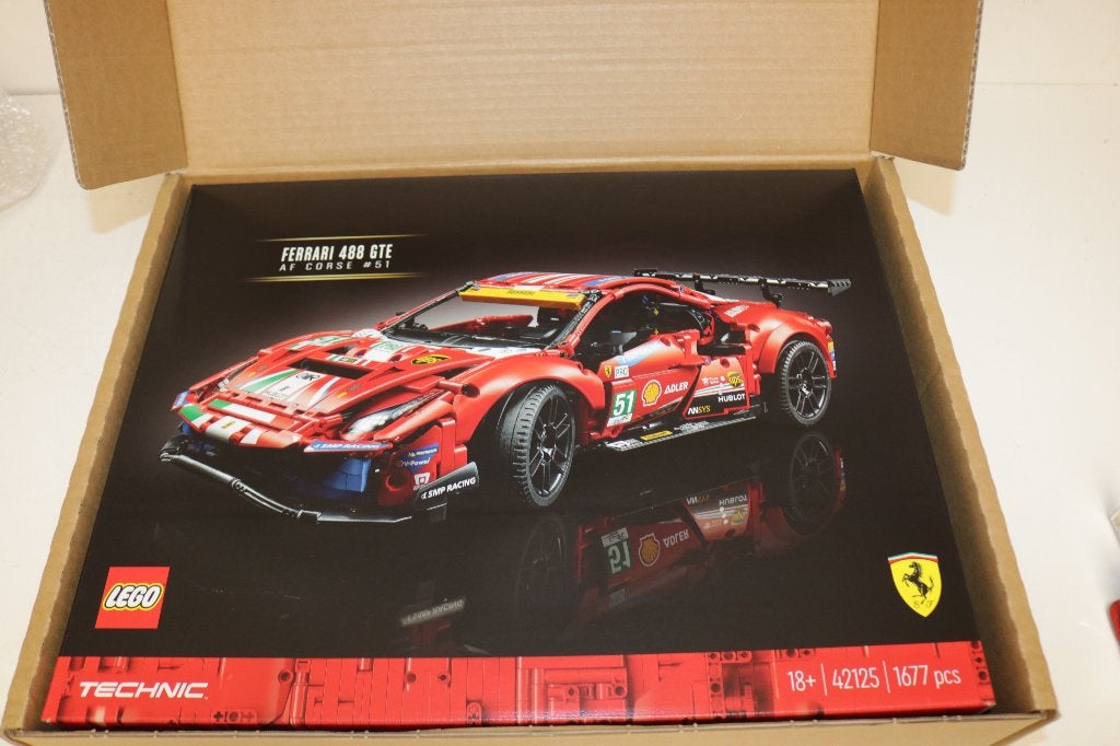 Lego Technic 42125 Ferrari 488 GTE#AF Corse 51️ in seal €149, Kinderen en Baby's, Lego, Nieuw, Ophalen of Verzenden, Technic