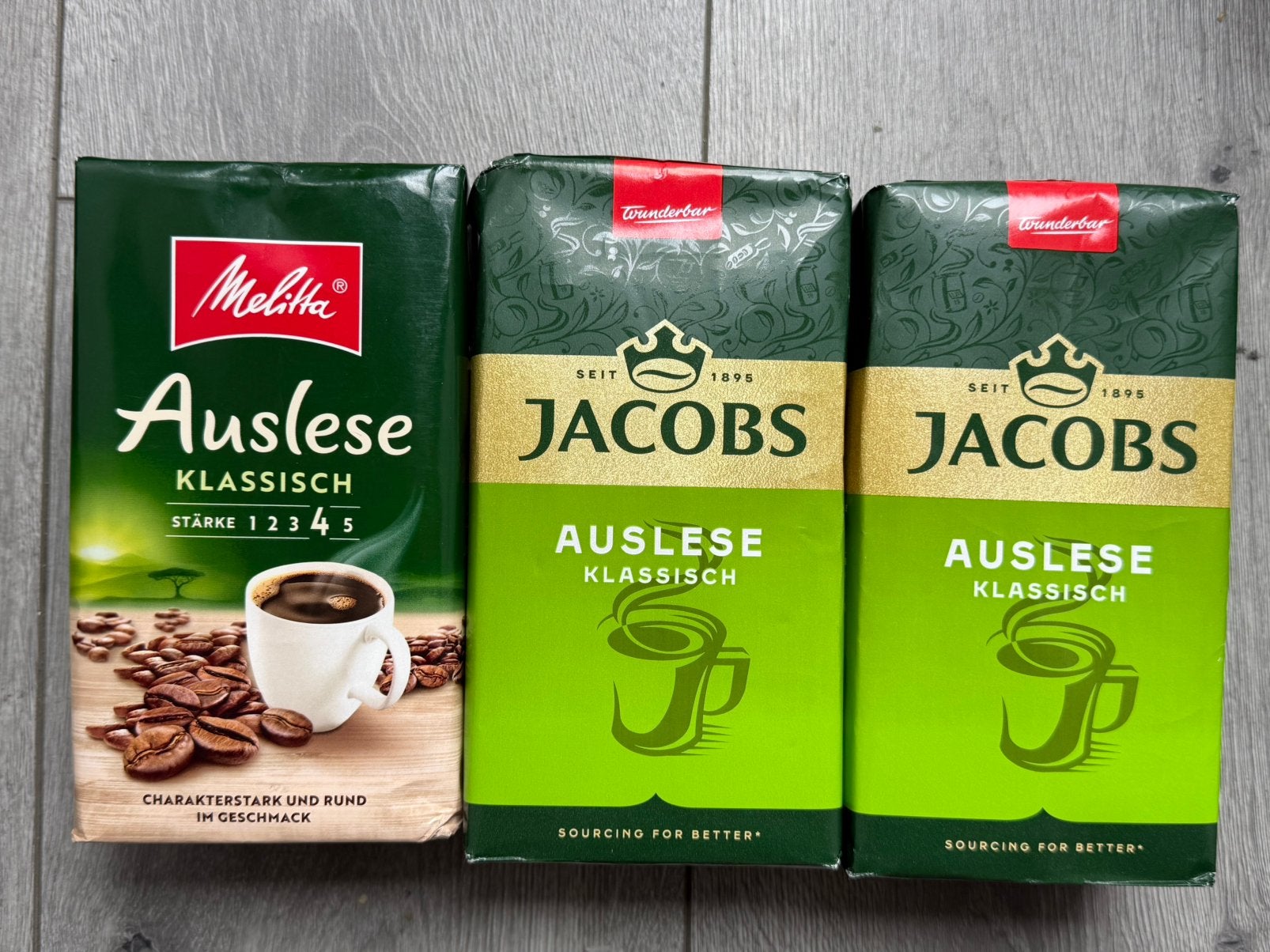 koffie snelfiltermaling alles 10e 3x500g bundle, Ophalen of Verzenden, Koffiemachine