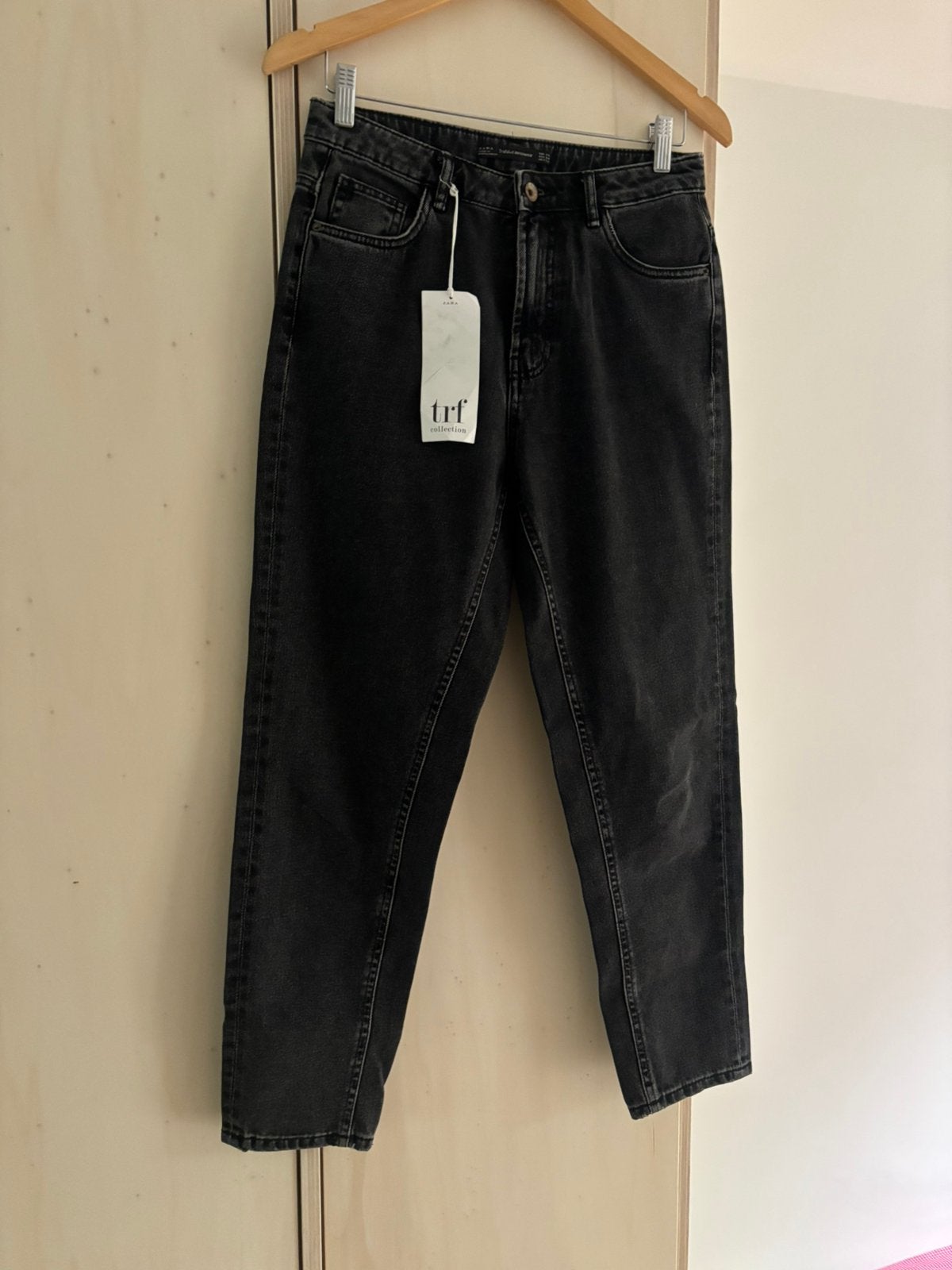Zara antraciet grijs jeans,barrel balloon spijkerbroek,36/38, Kleding | Dames, Ophalen of Verzenden, Nieuw, Grijs, W28 - W29 (confectie 36)