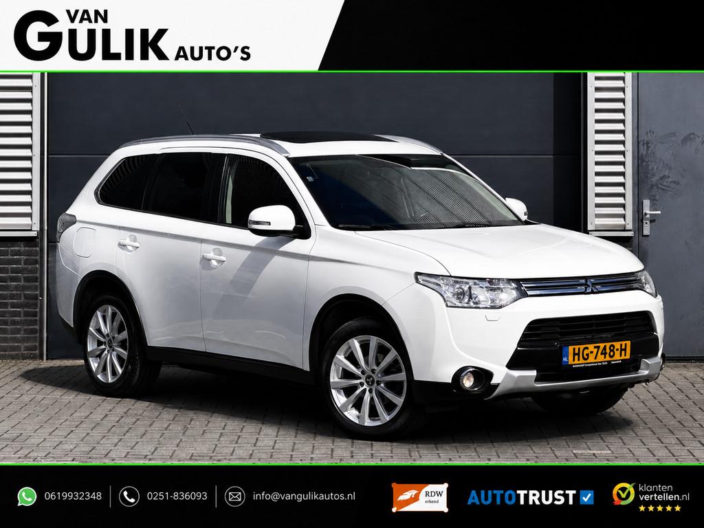 Mitsubishi Outlander 2.0 PHEV Limited Edition X-Line | Leder, 1998 cc, 4 cilinders, Wit, Vierwielaandrijving